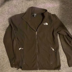 Men’s Brown North Face Fleece Size L